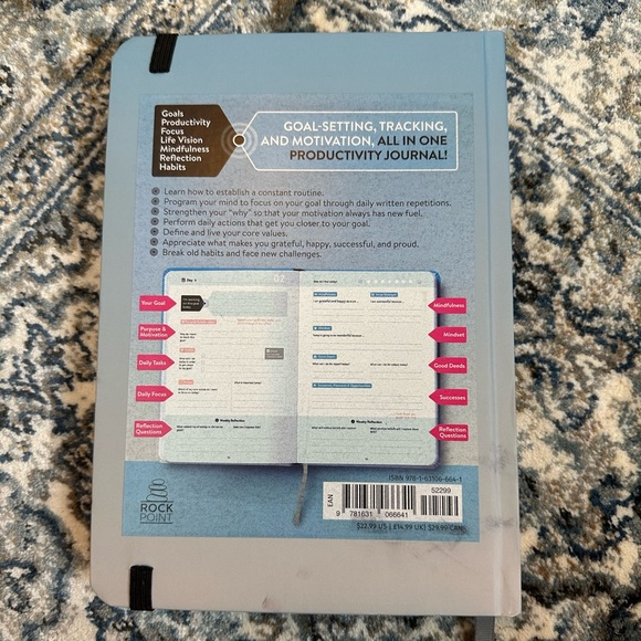 Success Journal/Serious Blue: A Productivity Goal Planner by Matthias Hechler - Picture 8 of 10